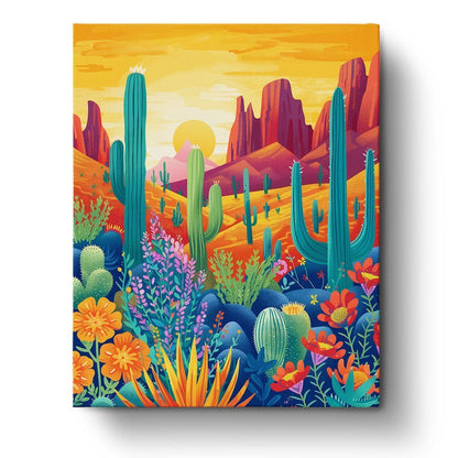 Mexican Landscape - Judy Paint