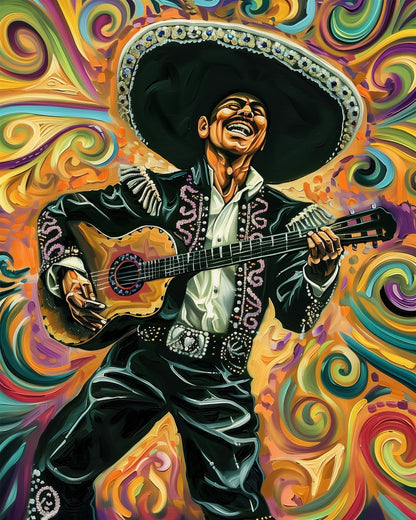 Mexican Mariachi Singer - Judy Paint