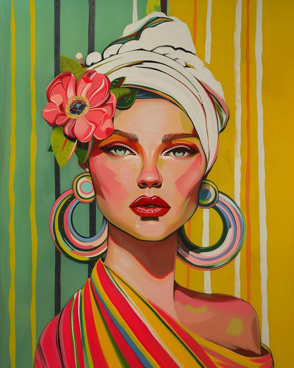 Mexican - Pop - Style Lady - Judy Paint