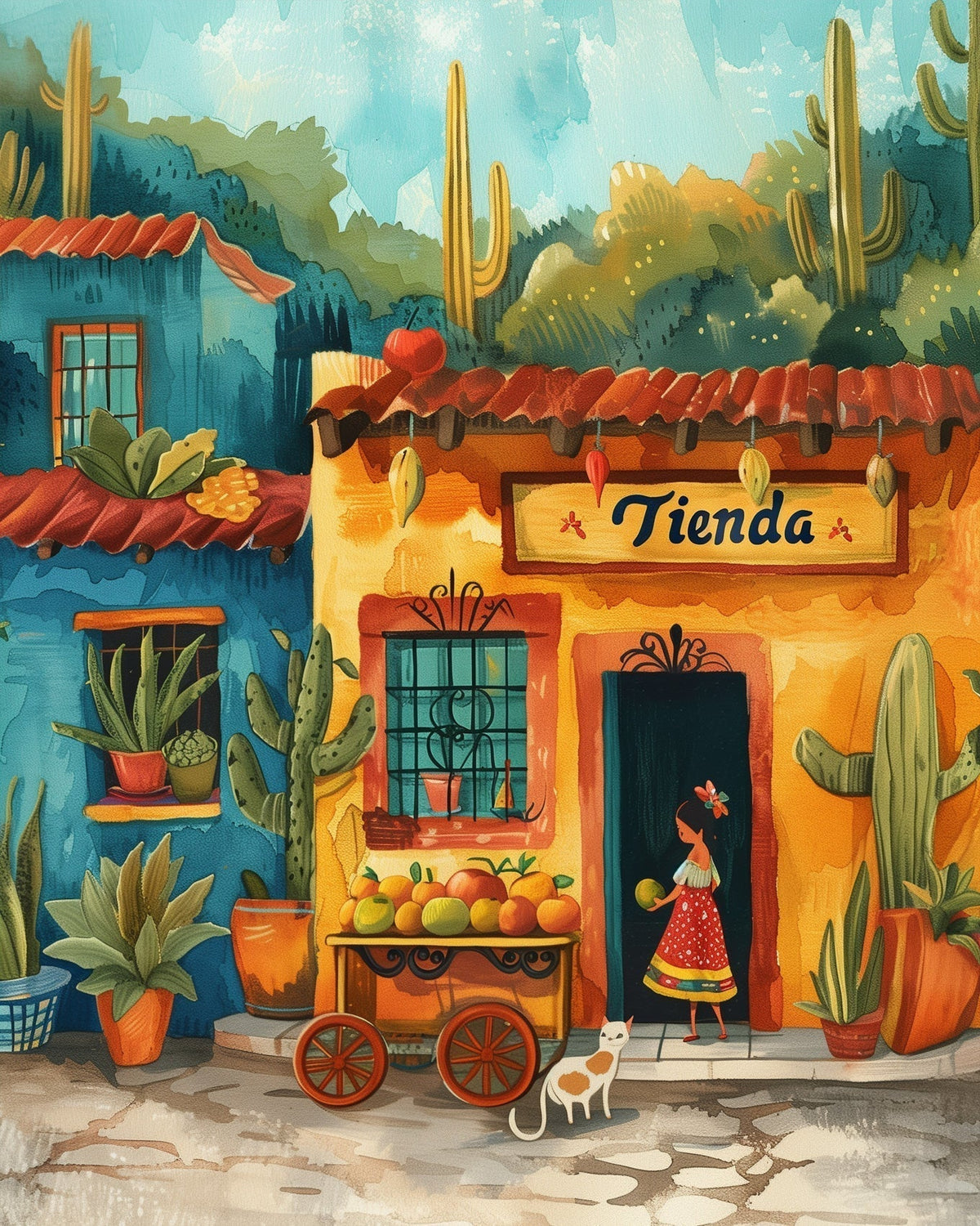 Mexican Tiendita - Judy Paint
