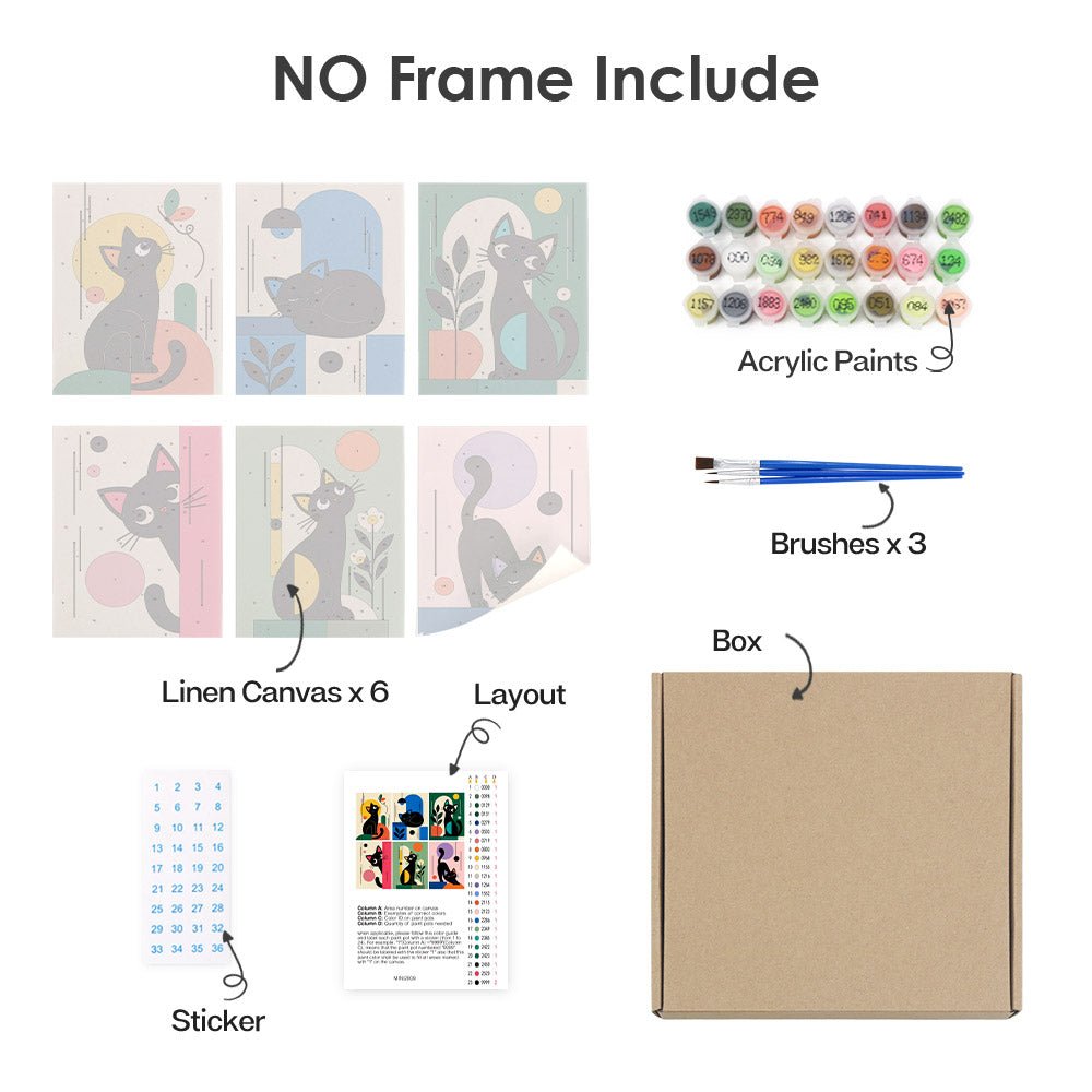 What's included with the no-frame version