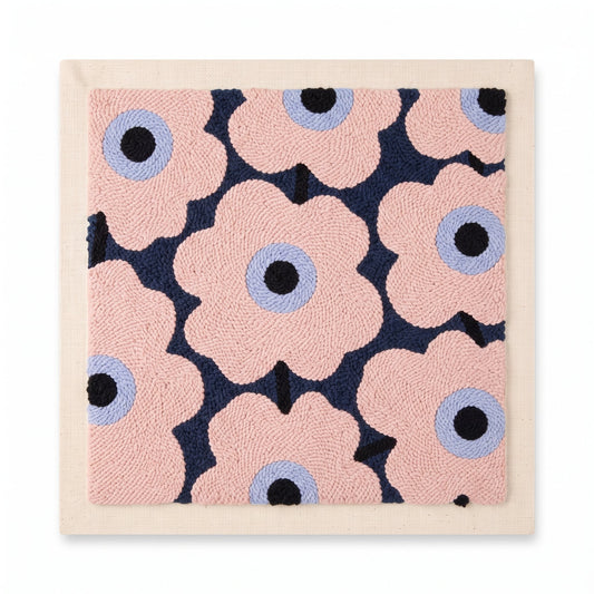 Midnight Blush Poppies – Square Edition - Judy Paint