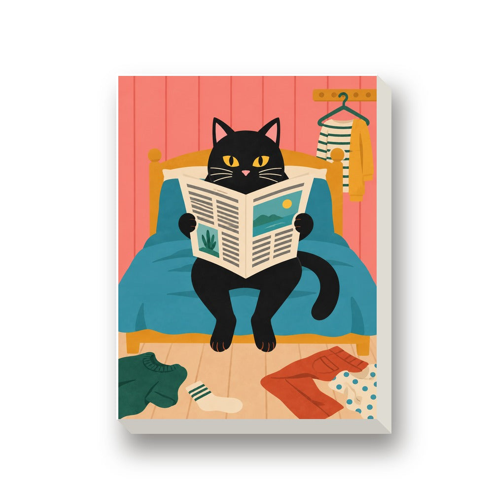 Midnight Reading Nook mini painting set