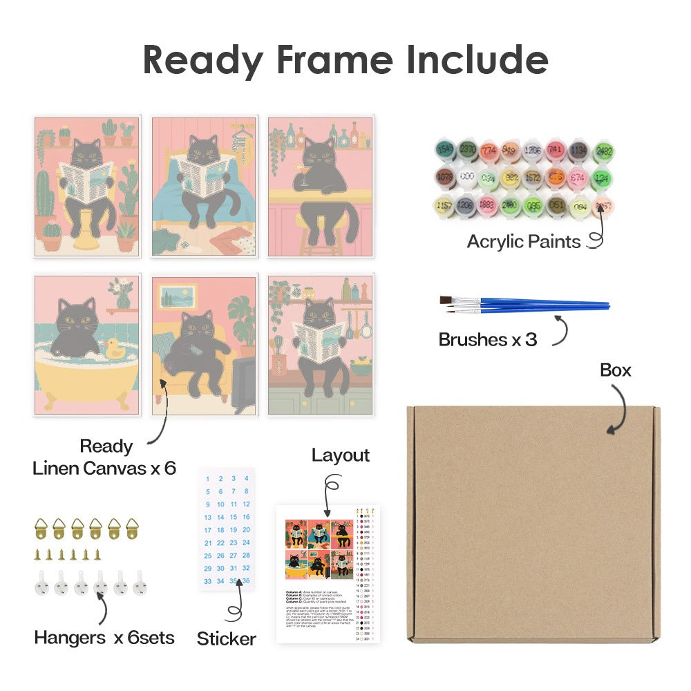 What's included with the framed canvas version