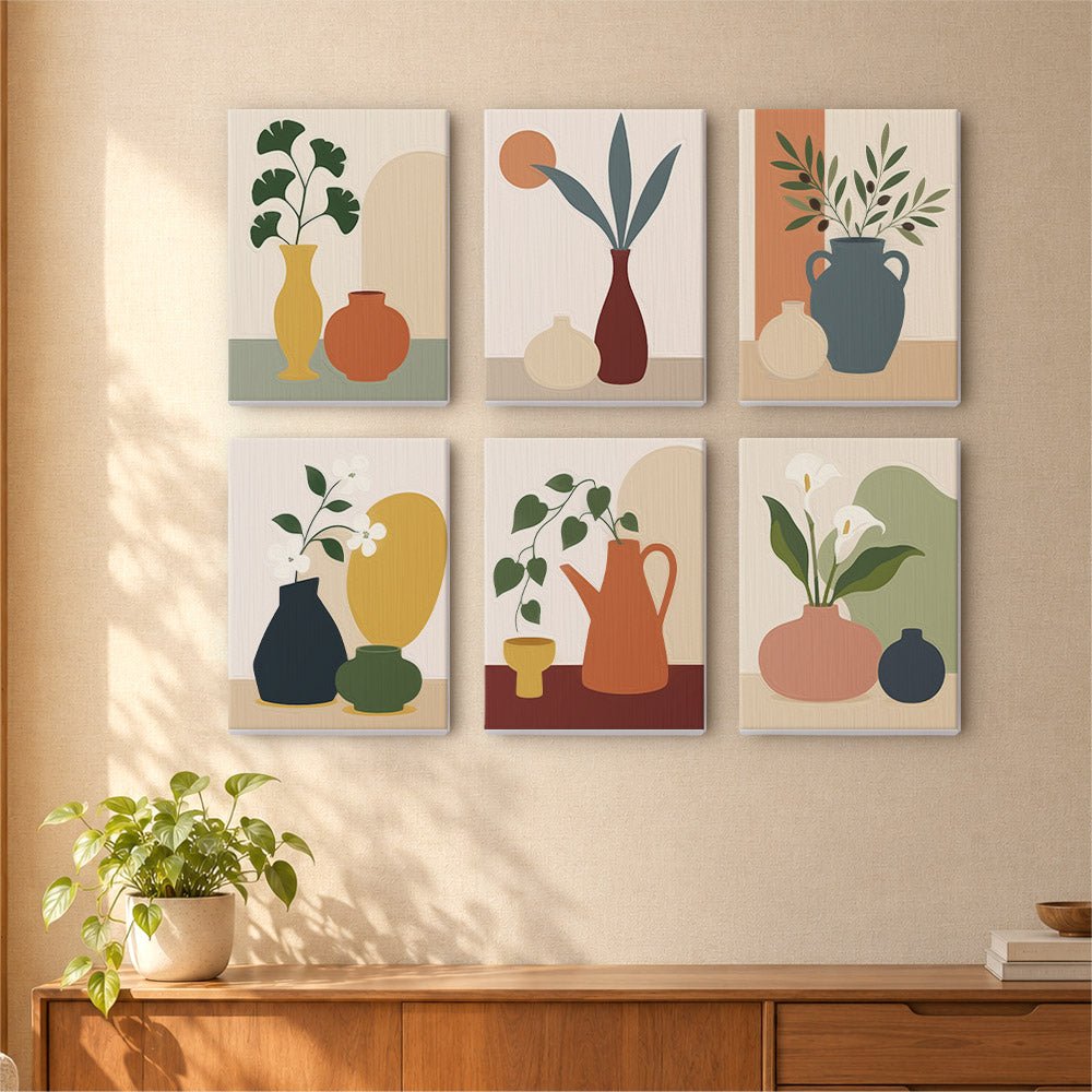 Minimal Vase Studies mini painting set