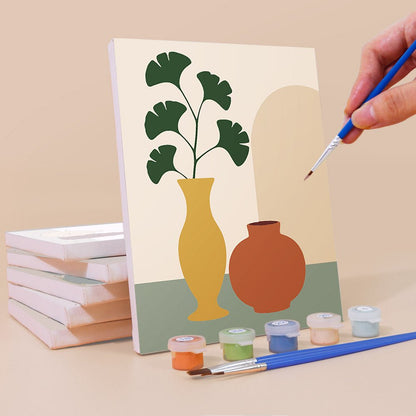 Minimal Vase Studies mini painting set