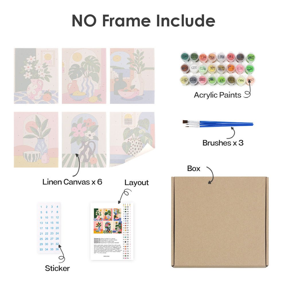 What's included with the no-frame version
