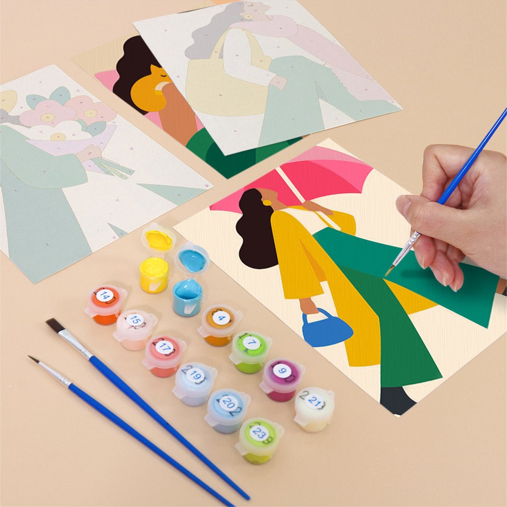 Modern Muse mini painting set