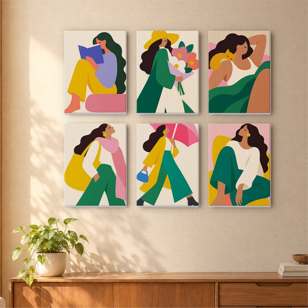 Modern Muse mini painting set