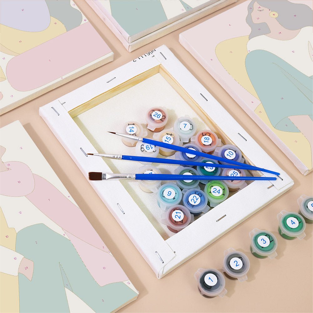 Modern Muse mini painting set