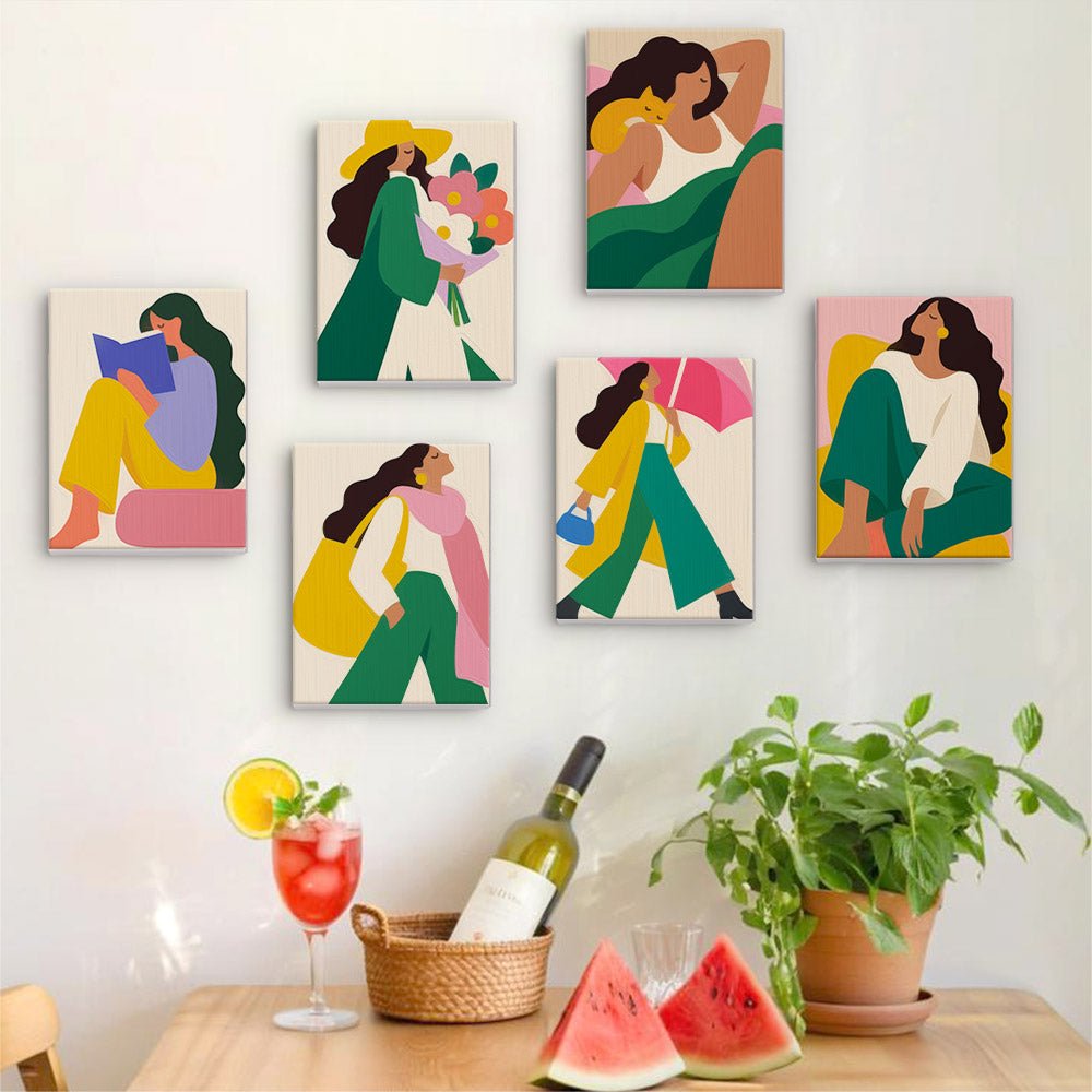Modern Muse mini painting set