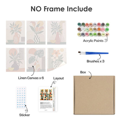What's included with the no-frame version