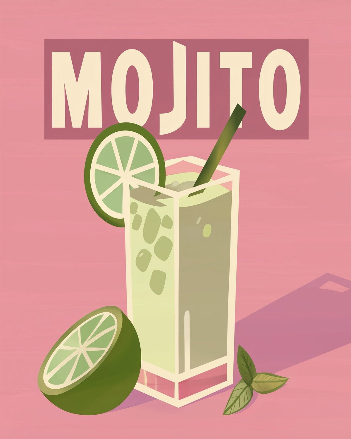 Mojito Bliss - Minimalistic - Judy Paint