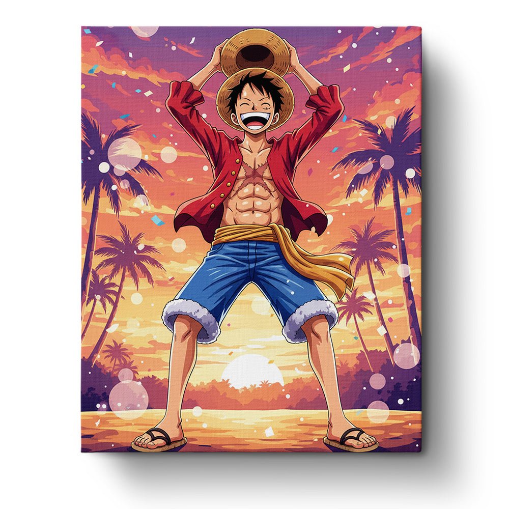 Monkey D. Luffy's Joyful Beach - Anime - Judy Paint
