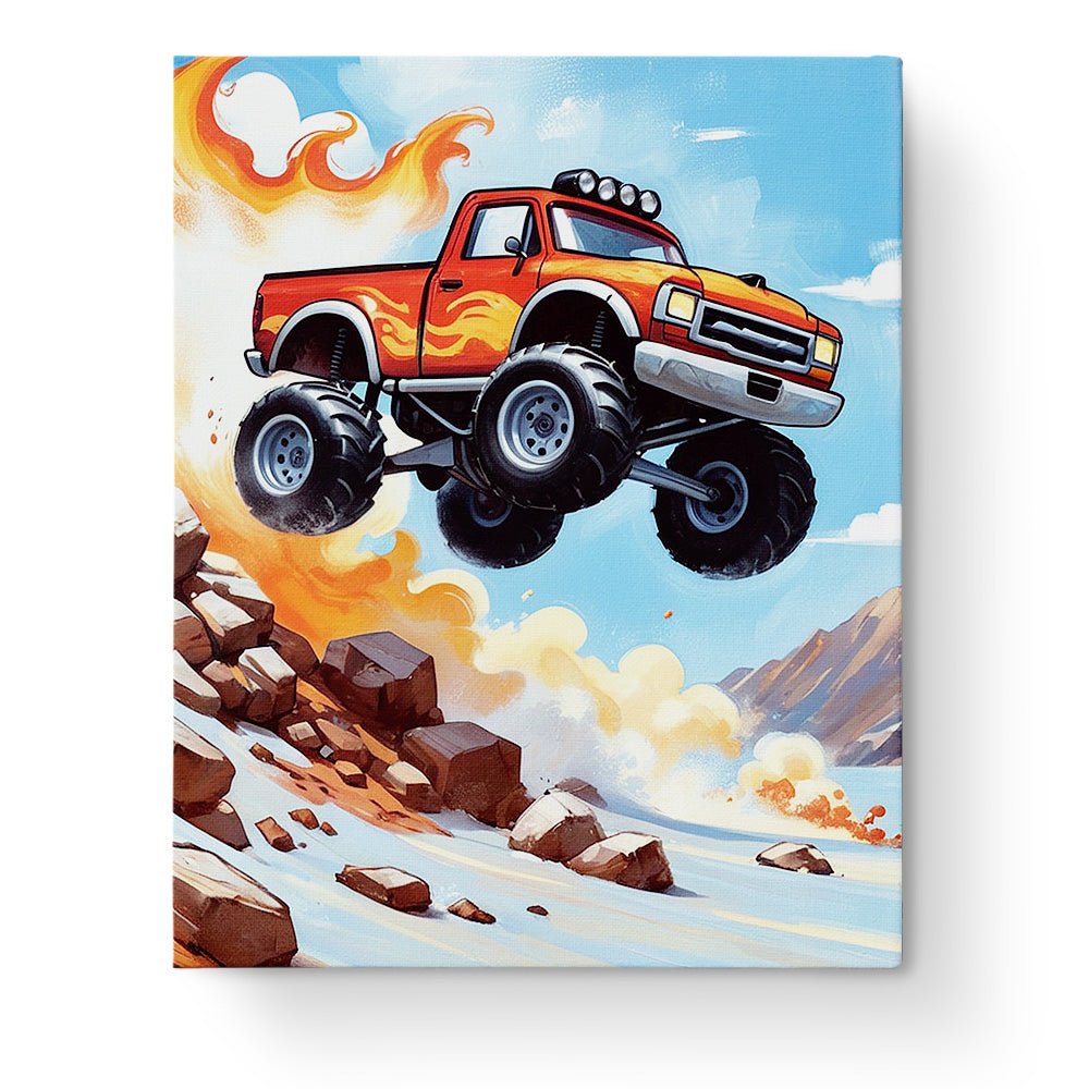 Monster Truck Adventure - Kids - Judy Paint