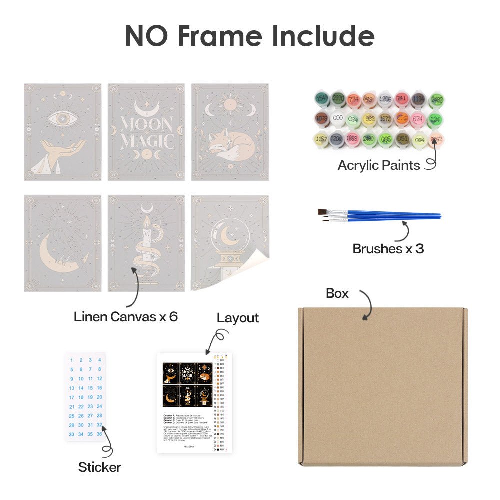 What's included with the no-frame version