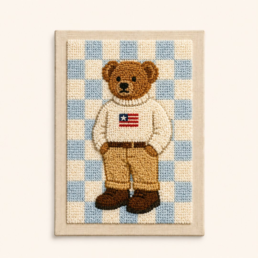 Moonbound Teddy - Vertical Edition - Judy Paint