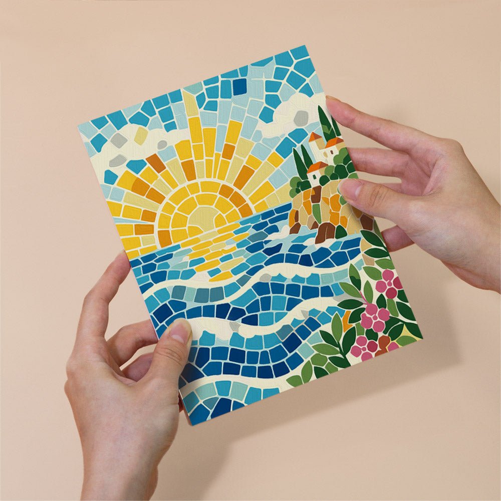 Mosaic Summer mini painting set