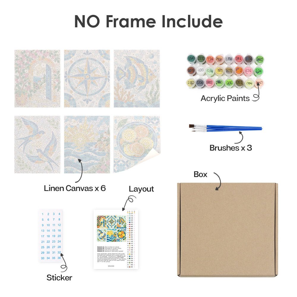 What's included with the no-frame version