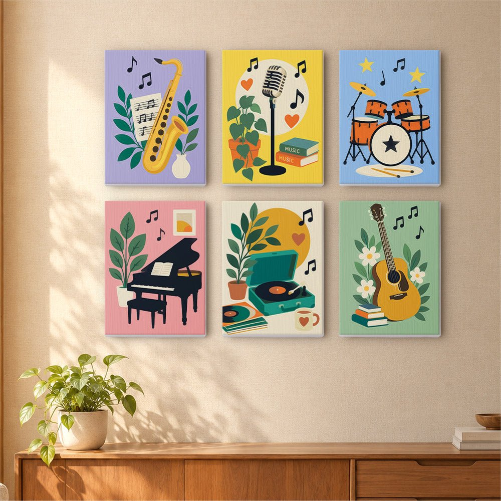 Music Corner mini painting set