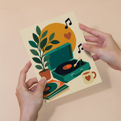 Music Corner mini painting set