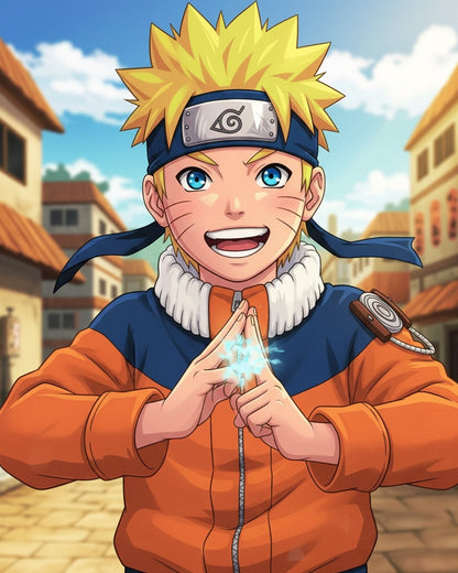 Naruto Uzumaki Hustle - Anime - Judy Paint