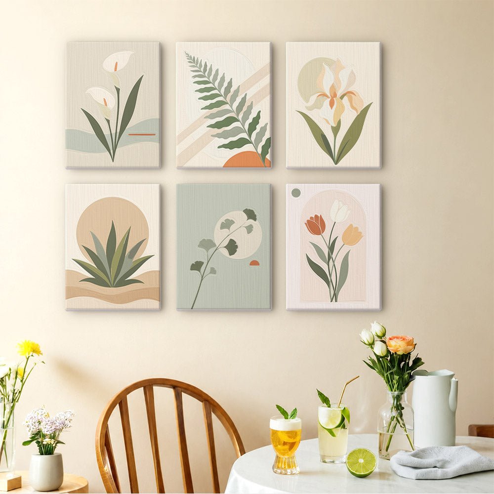 Neutral Botanicals mini painting set