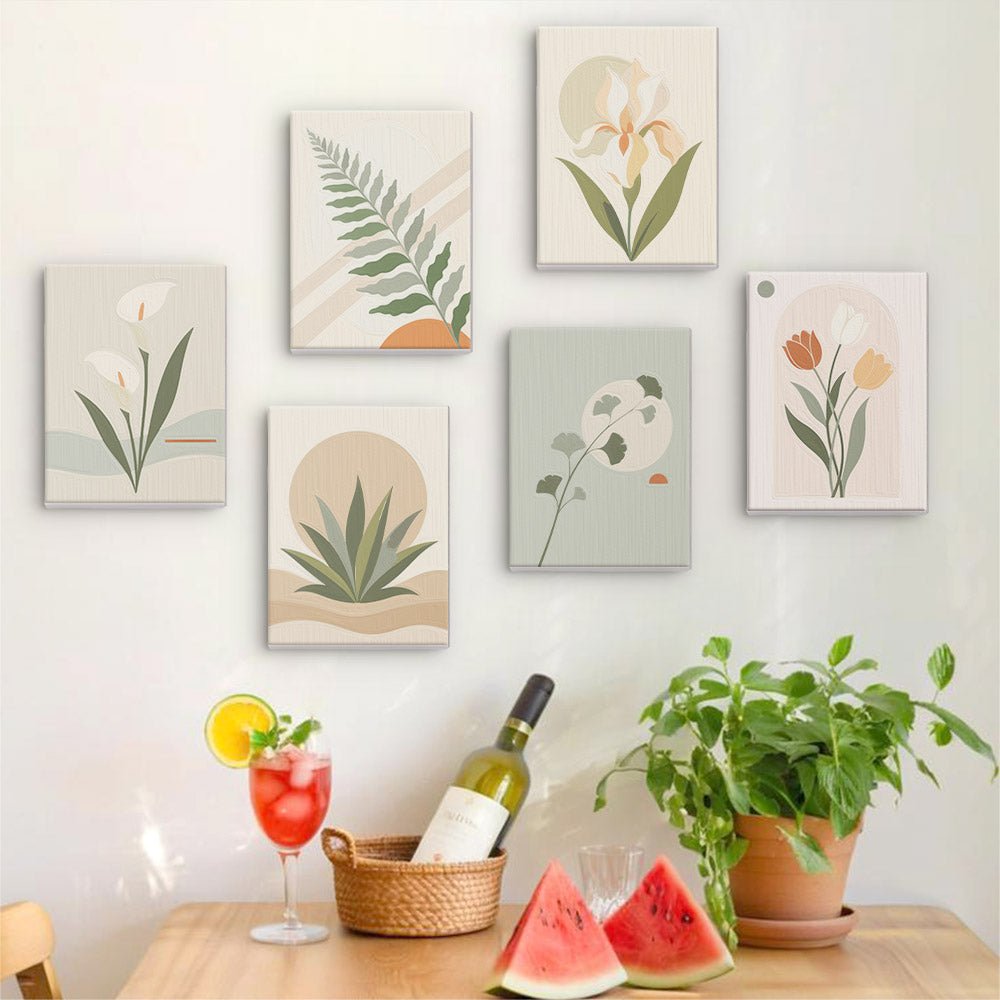 Neutral Botanicals mini painting set