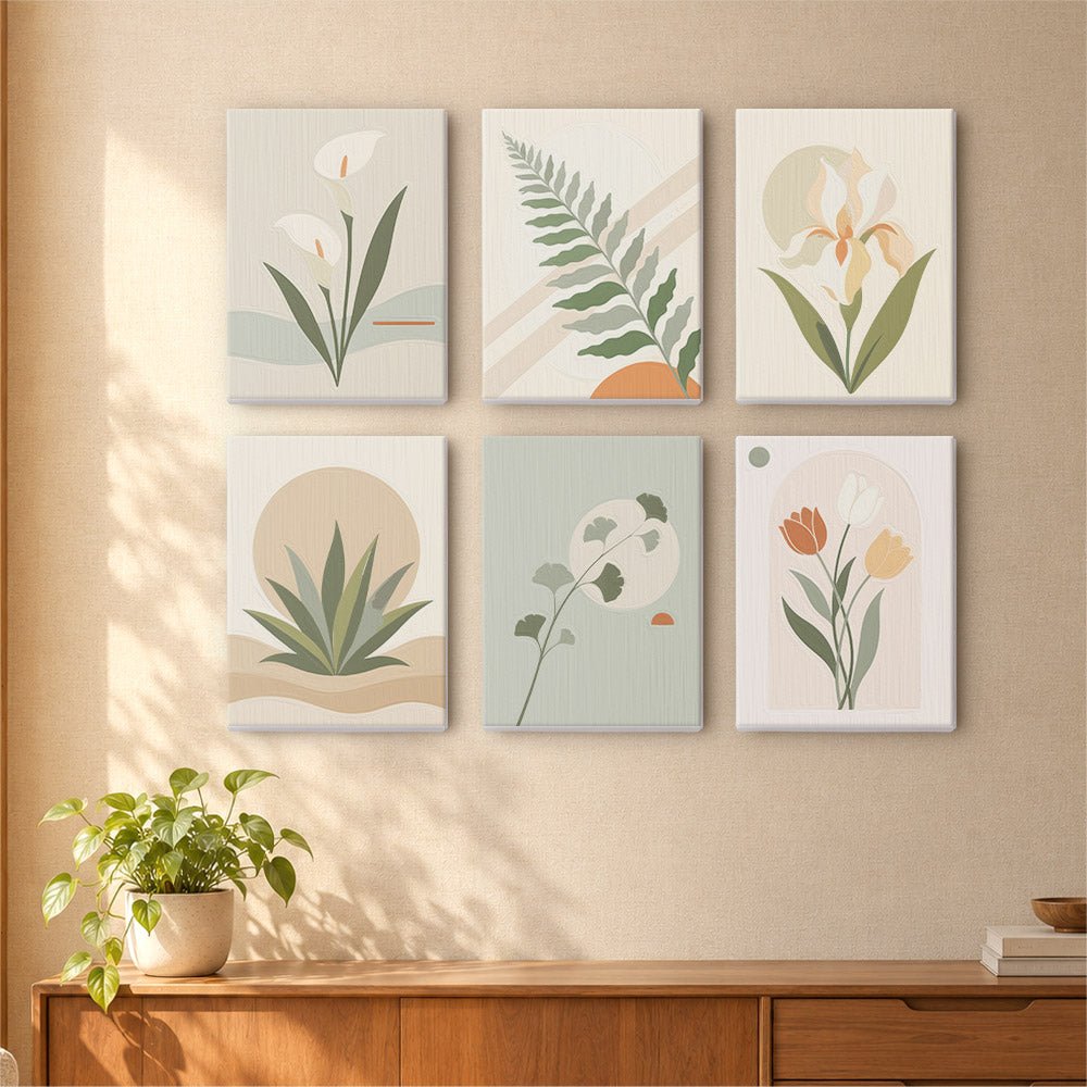 Neutral Botanicals mini painting set