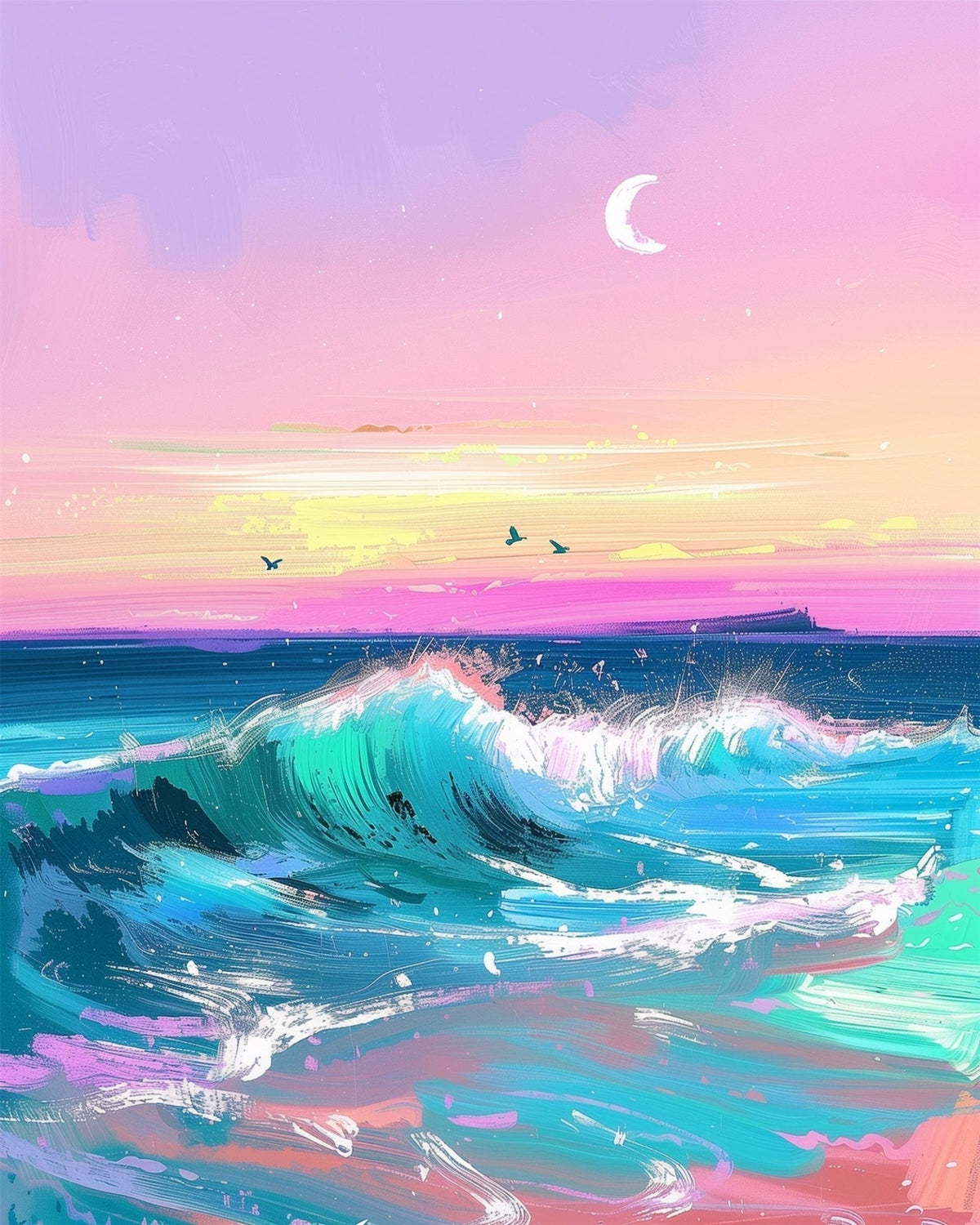 Ocean Waves - Judy Paint