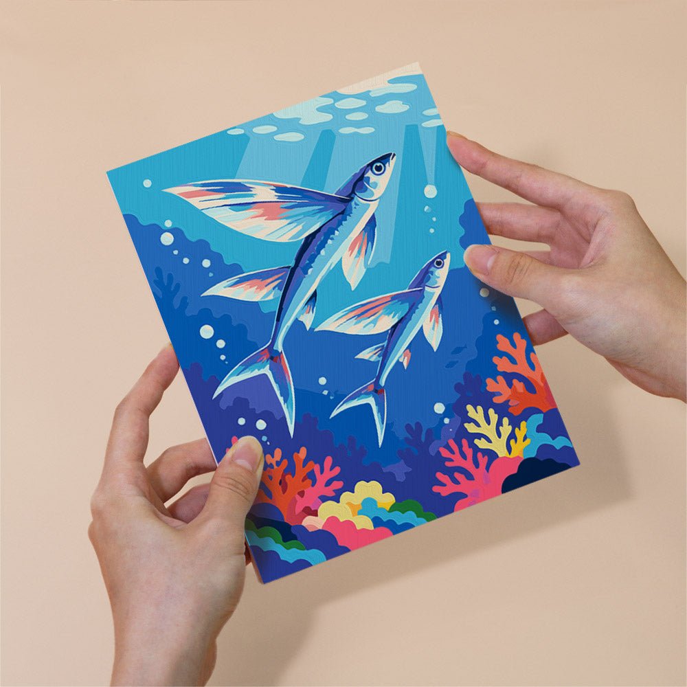 Ocean Wonders mini painting set