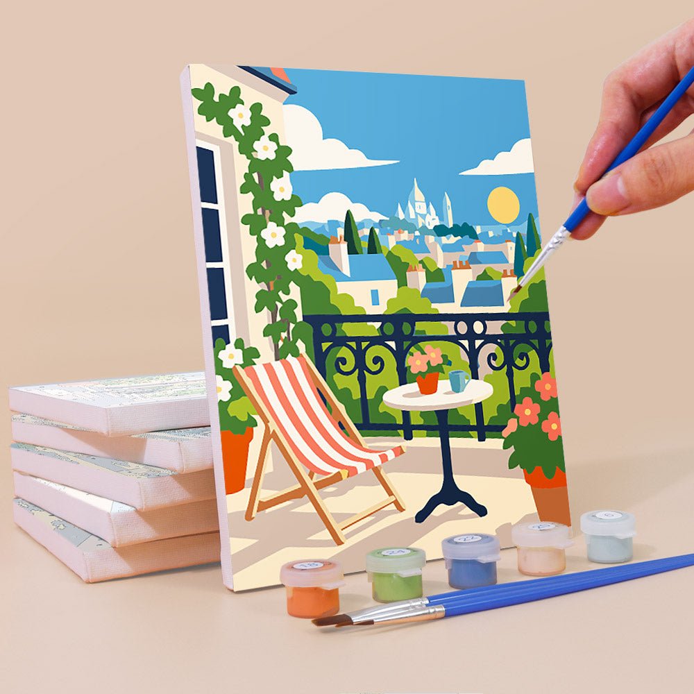 Old Town Strolls mini painting set