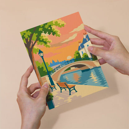 Old Town Strolls mini painting set