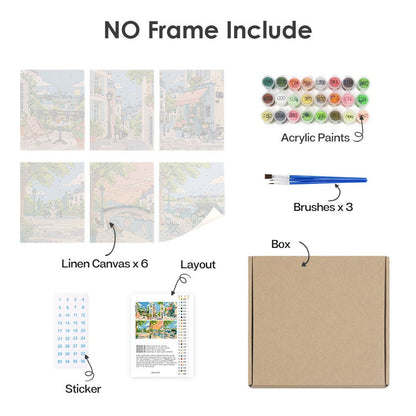 What's included with the no-frame version