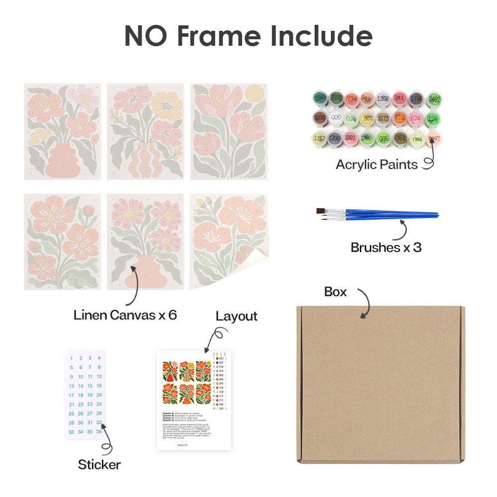 What's included with the no-frame version