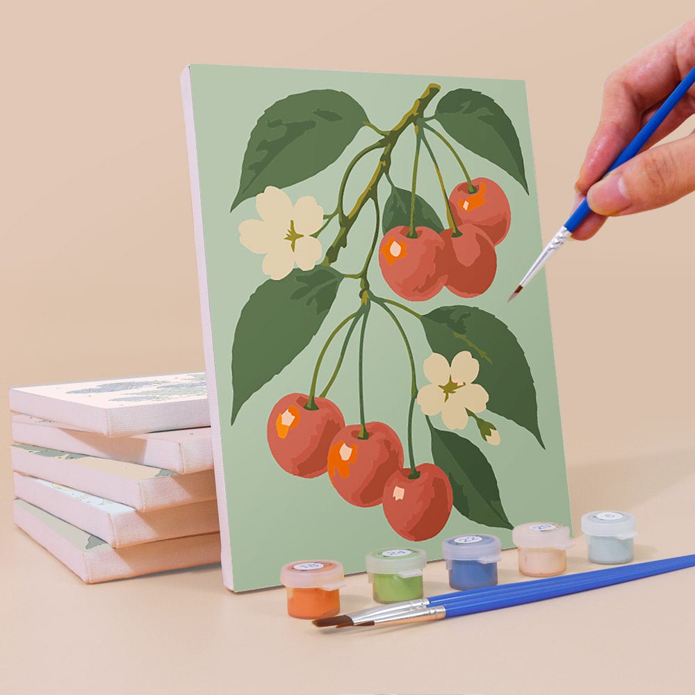 Orchard Fruits mini painting set