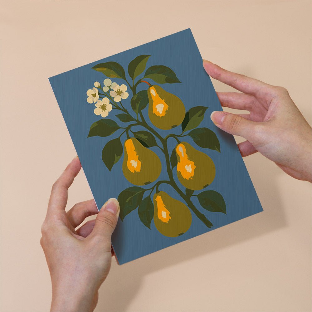 Orchard Fruits mini painting set