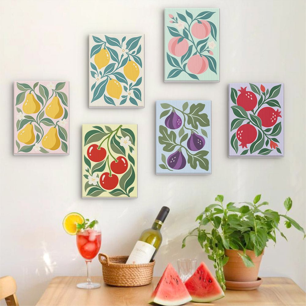 Orchard Patterns mini painting set