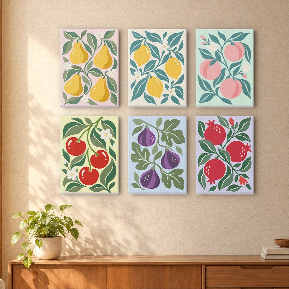 Orchard Patterns mini painting set