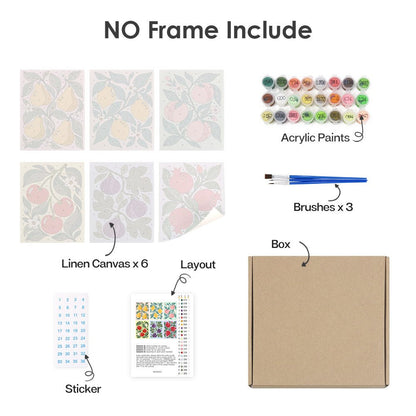 What's included with the no-frame version