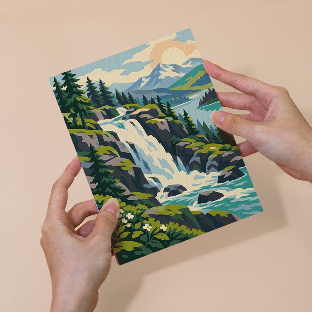 Pacific Northwest mini painting set