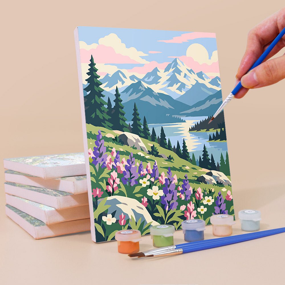 Pacific Northwest mini painting set