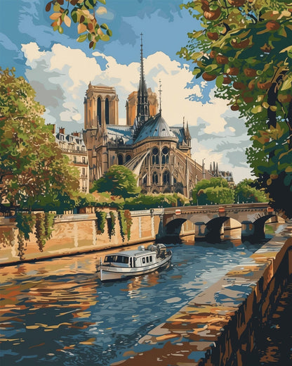 Paris Seine - Judy Paint