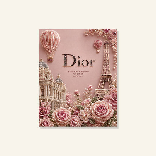 Parisian Pearl Paradise – Pearl Painting - Judy Paint
