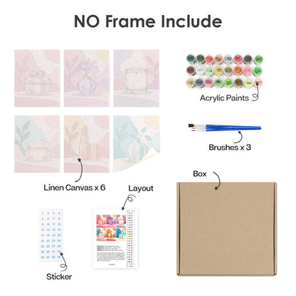 What's included with the no-frame version