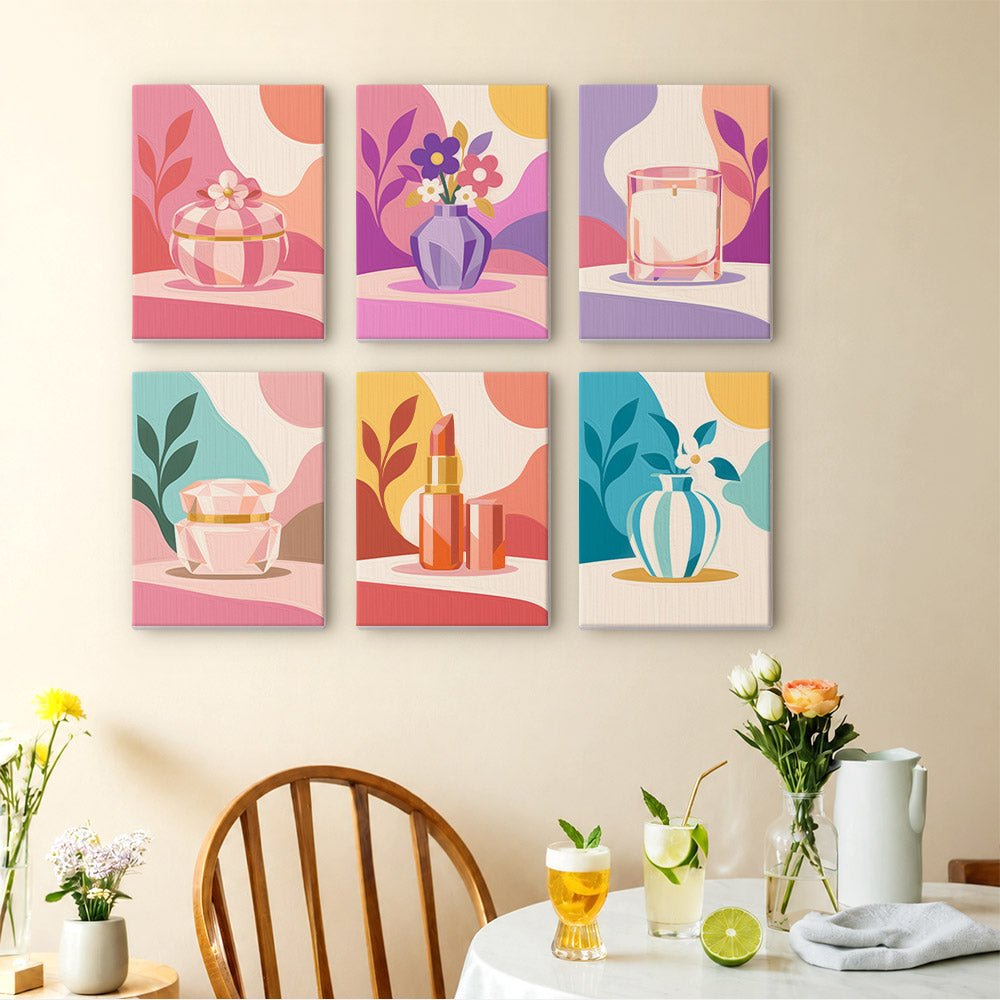 Pastel Beauty mini painting set