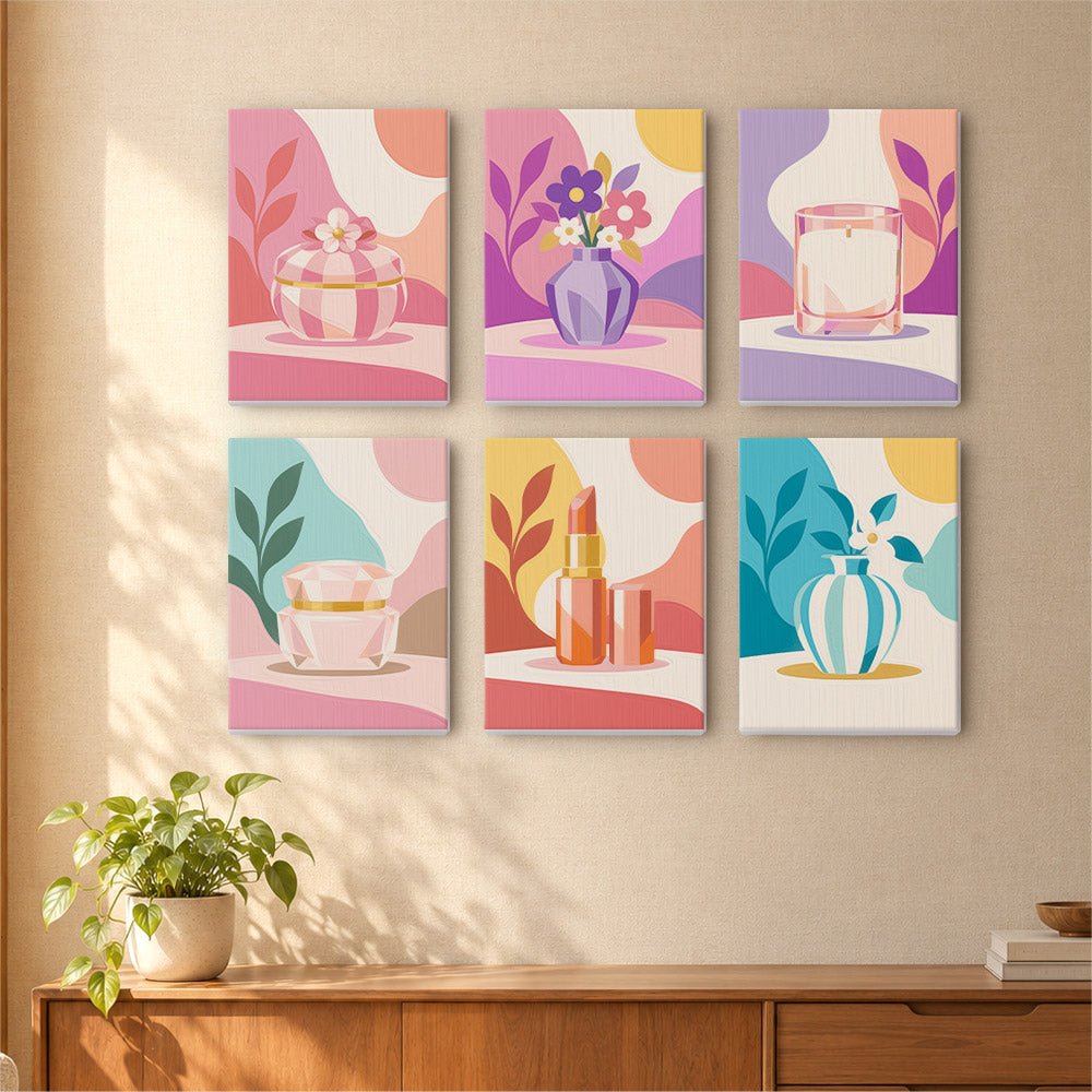 Pastel Beauty mini painting set