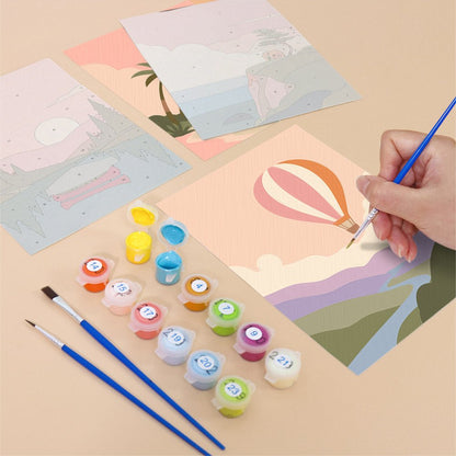 Pastel Horizons mini painting set
