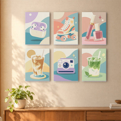 Pastel It Girl mini painting set