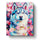 Pastel Wolf with Blossoms - Abstract Animals